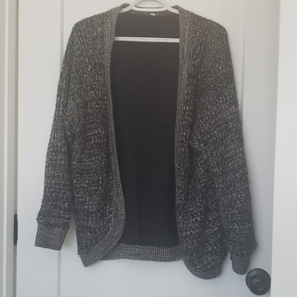 Gray Knit Cardigan - Picture 1 of 5